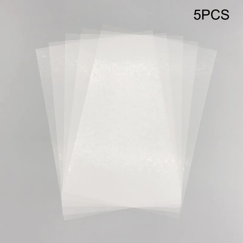 5 шт./компл. Цвет термоусадочный лист Пластик Magic Бумага лист для образовательных поделки своими руками E2S - Цвет: Translucent