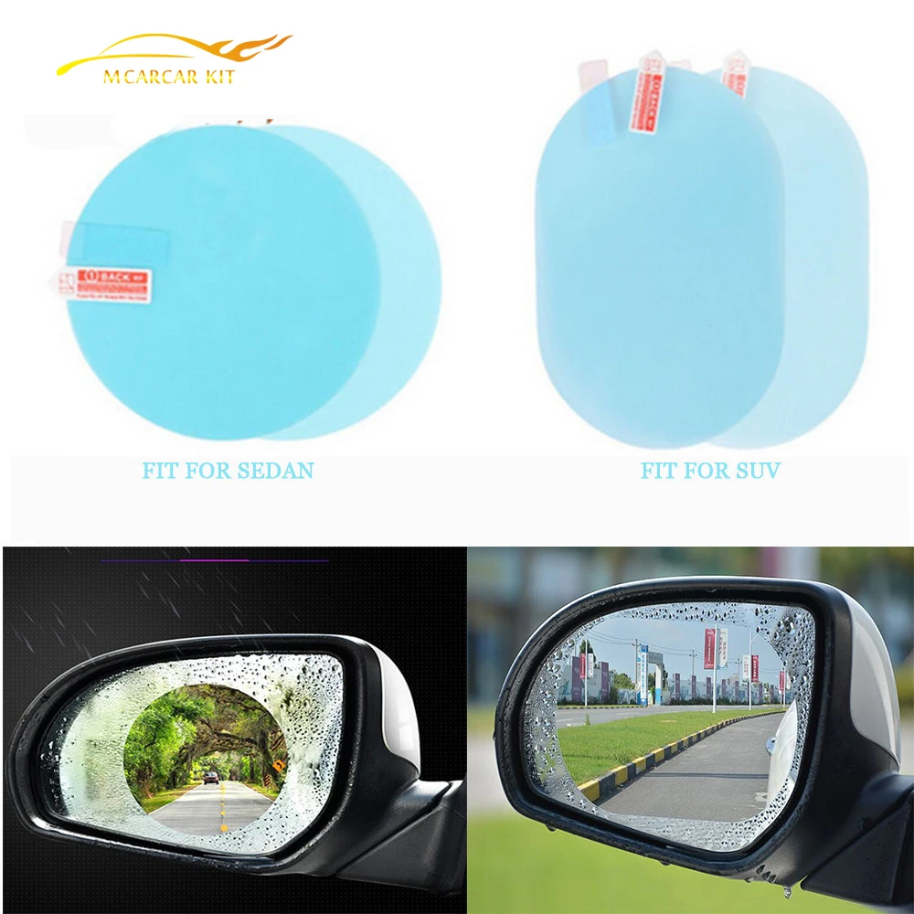 

Car Rearview Mirror Rainproof Film Rear View Mirror Nano Coating Transparent Protective Anti Fog Window Clear Waterproof On Sale