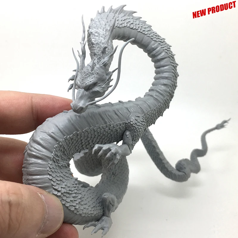 Миниатюрная модель 1/35 смолы Loong китайский дракон 90 мм Dragon Ball фигурка комплект ZAI