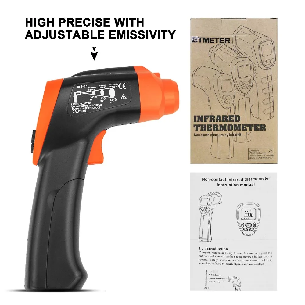 ir laser temp gun para cozinha cozinhar churrasco automotivo