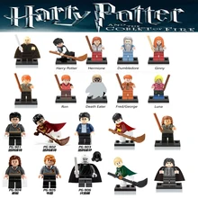 Harry Potter Single Sale Action Figures Hermione Granger Ron Lord Voldemort Hot Sale Draco Malfoy Blocks Gift Toys for children