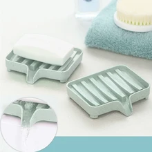 1 шт. Портативная подставка для мыла мыльница с желобками для слива воды подставка держатель чехол для хранения аксессуары 1 шт
