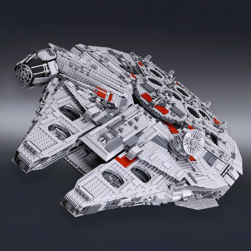 

LEPIN 05033 Star Blocks plan Ultimate Collector's Millennium Falcon Model Building Kits Bricks Compatible with legoinglys 10179