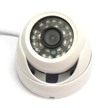 

HD CCTV Security Network POE IP Camera Dome Outdoor Weatherproof IR Color 24Leds P2P Onvif2.0 H.264