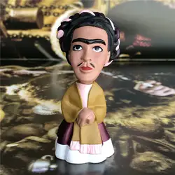 ПВХ Рисунок Модель игрушки Фрида Кало Мексика художник
