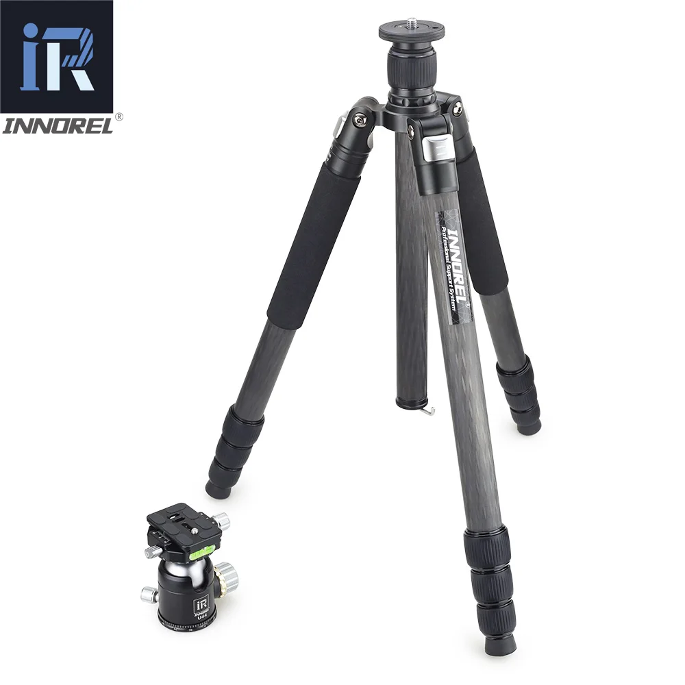 INNOREL RT85C Professional Super carbon fiber tripod for digital DSLR camera heavy duty stand double panoramic ballhead Monopod