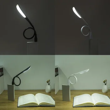 

360 Degree Rotating USB led Night Lights Eye Protection Reading Book Light for Children Bedroom Notebook Night Reading lamp