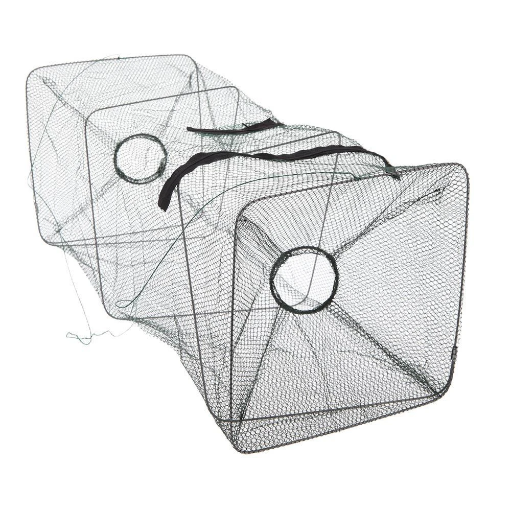 New Fishing Bait Trap Cast Dip Net Cage Crab Fish Minnow Crawdad Shrimp