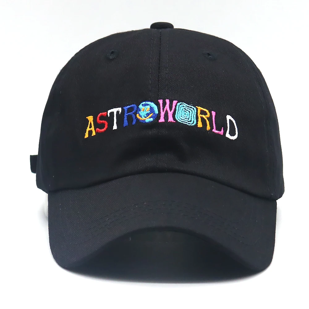 Новая бейсболка ASTROWORLD, цветная бейсболка с вышивкой, женские солнцезащитные кепки, мужские спортивные кепки, повседневная Кепка, модная Панама