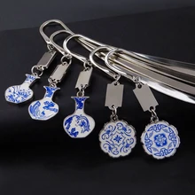 5 шт. школьная праздничный подарок Классический фарфоровая металлическая Закладка для книги школьная годовщина открытия подарок учителю церемонии