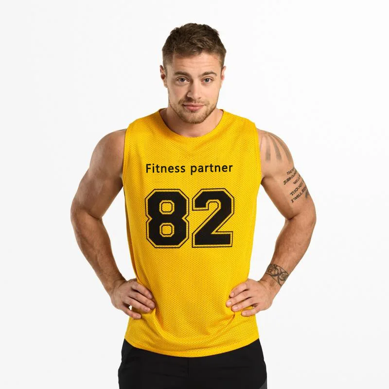 

2019 new Summer Men Boys 82 Sports 3 Colors Gym Running Basketball Boxing Vest Thermal Undershirt Skins Cool Tees Tank Top
