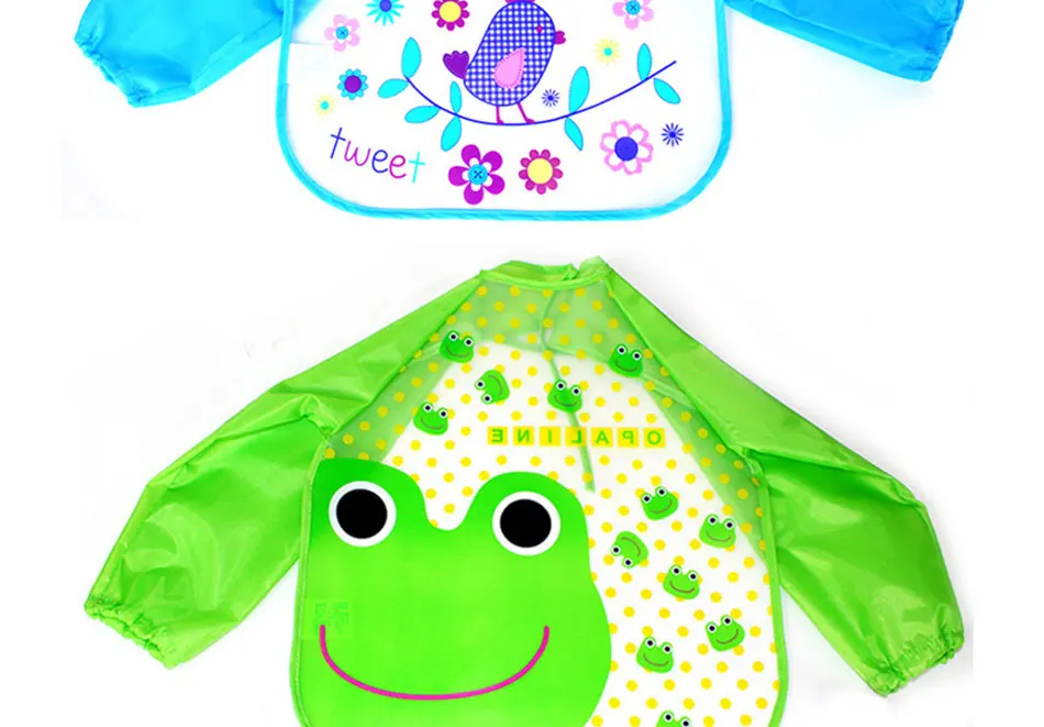 Boys Girls Silicone Waterproof Bib Washable Roll Up Crumb Catcher Feeding Eating