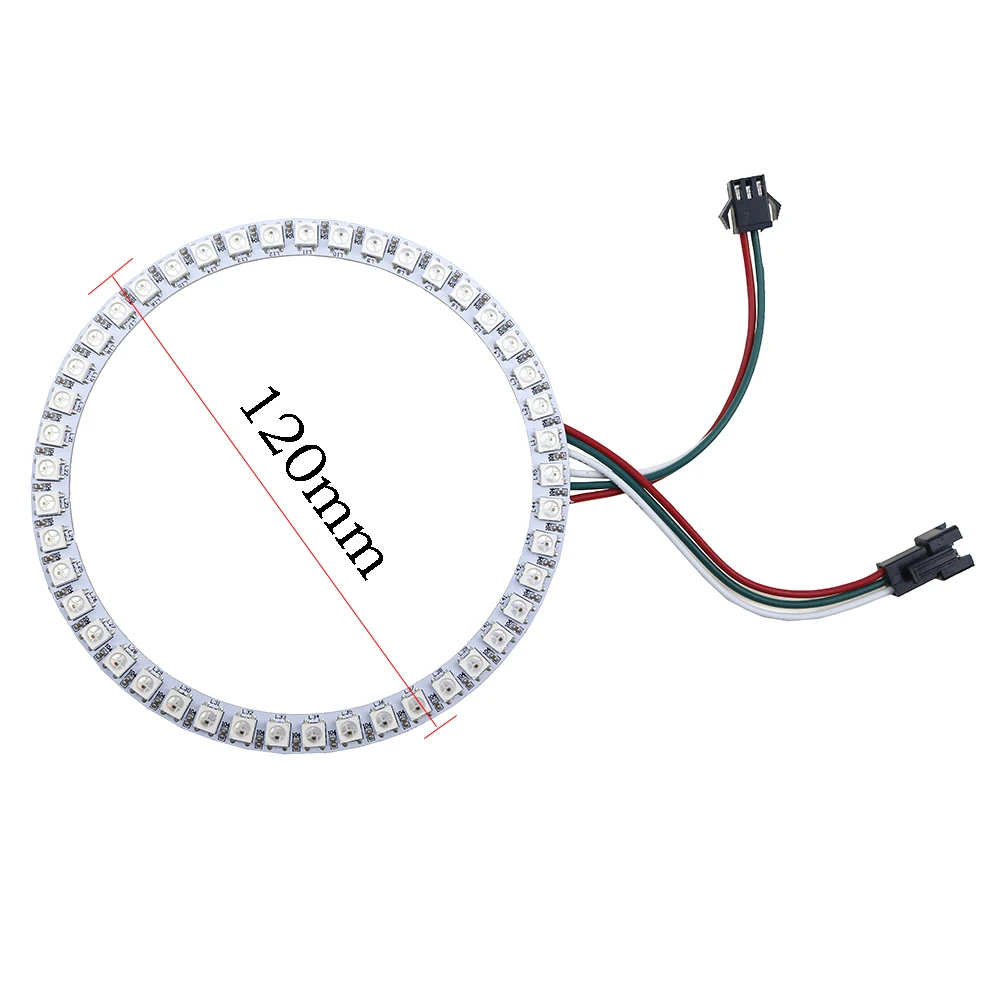 5 в постоянного тока WS2812B светодиодная модульная лента 5050 SMD RGB индивидуальное