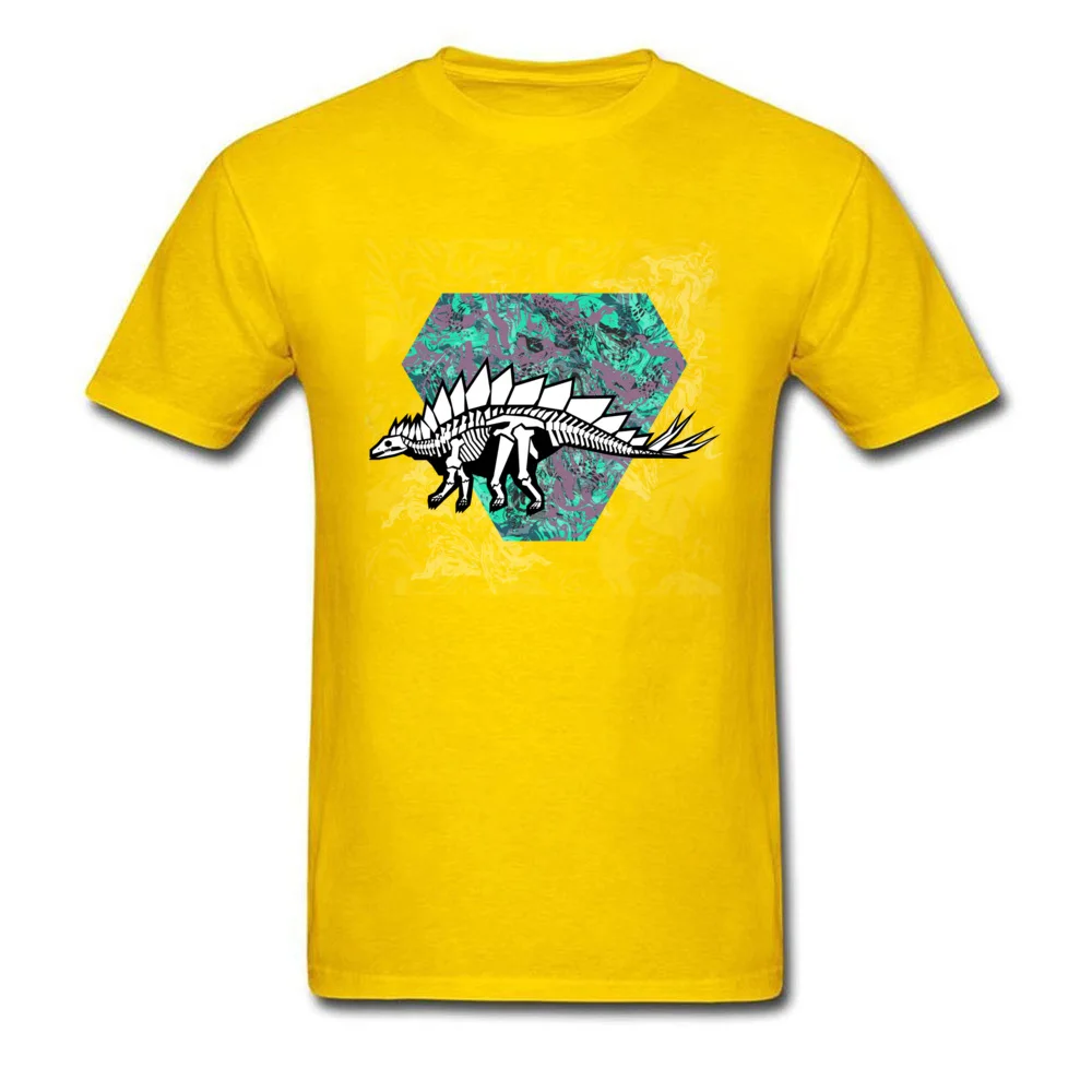 Stegosaurus Fossil_yellow