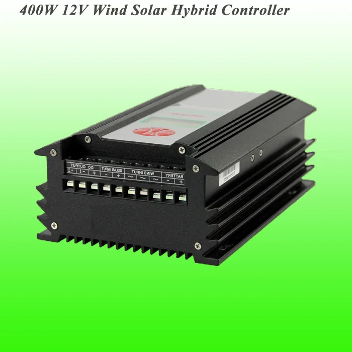 2017 Hot Selling 400W 12V PWM Wind Solar Hybrid Controller With CE/ROHS