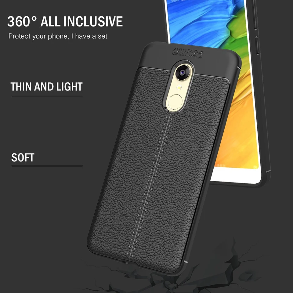 Soft Carbon Case for Xiaomi Redmi 5 Case Silicone Full Protect Cover For Xiaomi Redmi 4 6A 4A 4X Note 5 Pro 5 plus Note 4X Coque (7)