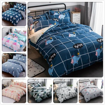 

Duvet Cover 3pcs/4pcs Bedding Set Sheet Bedspreads Pillowcase Bed Linen Kids Child Soft Cotton Bedlinen Single Queen King Size