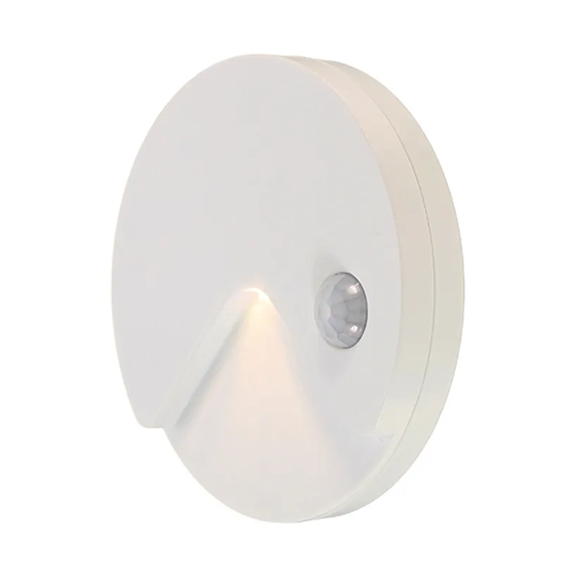  Mrosaa Wall Lamp ABS USB Charging PIR Motion Sensor Light Control Warm White LED Night Lamp Cabinet - 32851185314