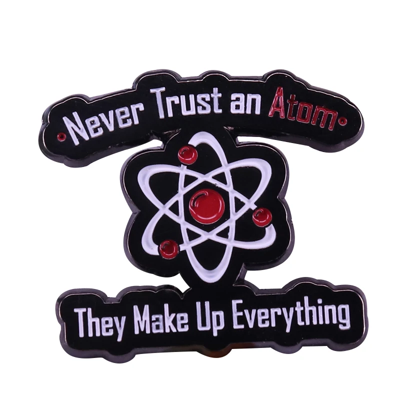 

funny science Pin Badge