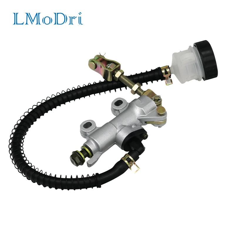 LMoDri Motorcycle Dirt Pit Bike ATV Rear Foot Hydraulic Brake Master Cylinder Pump black Pitch LMoDri Motorcycle Dirt Pit Bike ATV Rear Foot Hydraulic Brake Master Cylinder Pump black Pitch