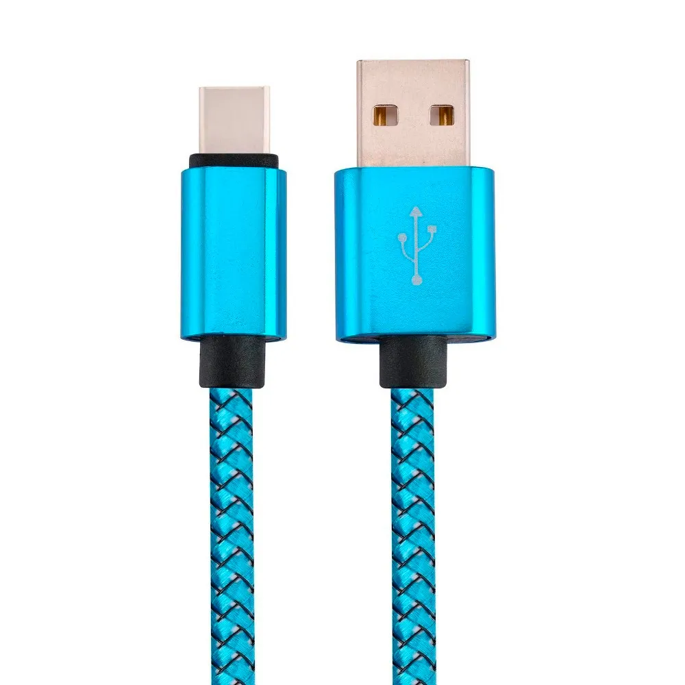 Del 1 м USB-C USB 3 Type C зарядный кабель для зарядки данных ZTE Zmax Pro Z981/Google Pixel XL td908 Прямая