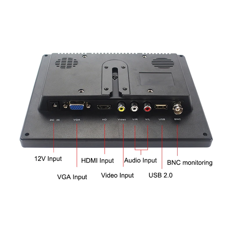 Raspberry Pi 4B/3B+/3B 8 дюймов lcd 1024*768 HD Дисплей HDMI VGA BNC AV аудио USB вход экран экранное меню для ПК/ноутбука/Мини ПК