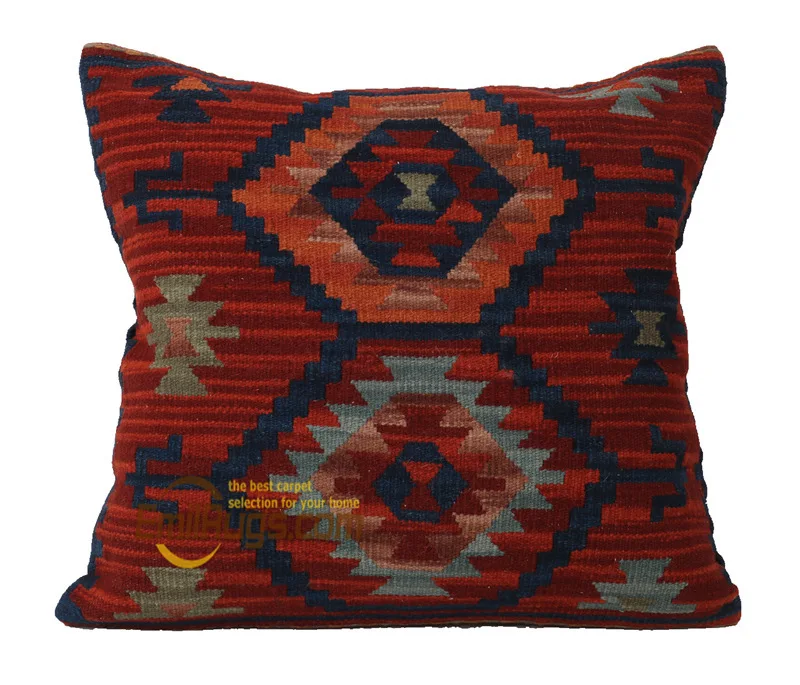 

Kerim Thickening Nordic Lightweight Pillow Embroidery Living Room Ethnic Style Sofa Office Pillow Case
