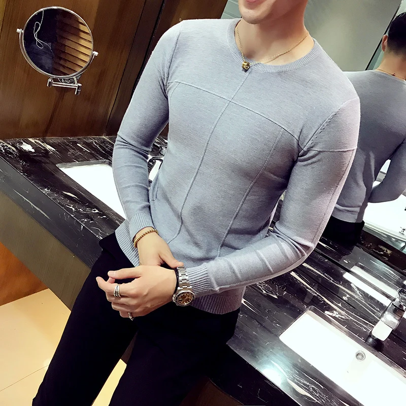 

2018 New Pattern clothes Classic England Wind Solid Man Unlined Upper Garment Sweater men Fashion Trend Cardigan