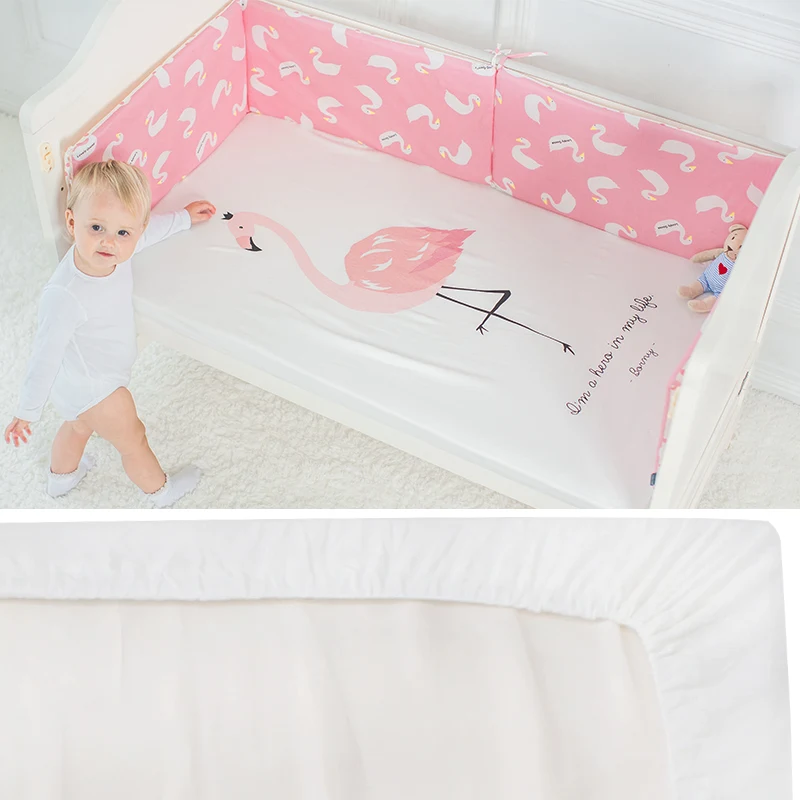 Baby Bed Sheet Pure Cotton Crib Mattress Cover For Kids Cute Cartoon Pattern Baby Fitted Sheets Baby Bedding Photography Props Baby Bed Sheet Pure Cotton Crib Mattress Cover For Kids Cute Cartoon Pattern Baby Fitted Sheets Baby Bedding Photography Props