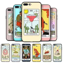 Babaite Egypt mysterious Tarot Divination Soft Silicone Patterned phone Case For iPhone 8 7 6 6S Plus X XS MAX 55S SE XR cover inonler зеленый iphone 55s