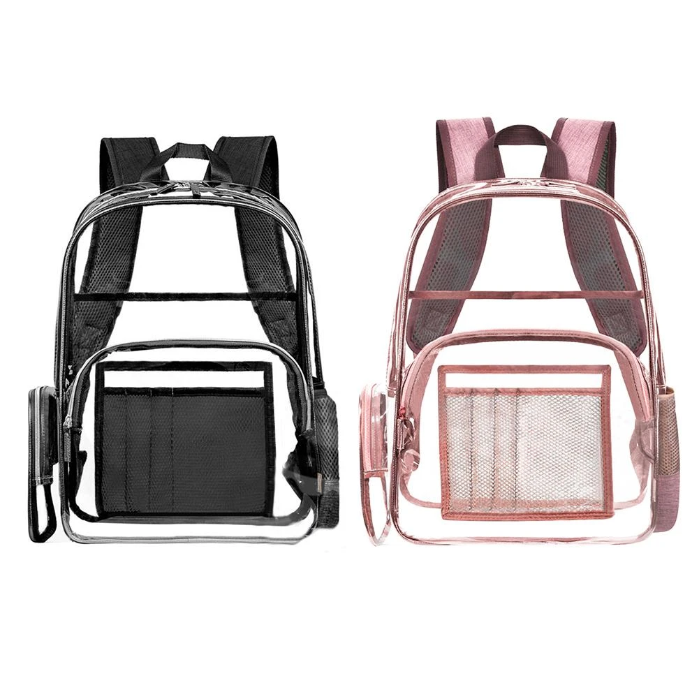 Moda Mujer Transparente Pvc Transparente Mochila Viaje Hombr Moda Mujer Transparente Pvc Transparente Mochila Viaje Hombr