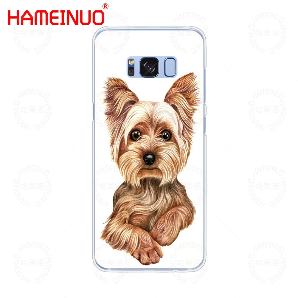 HAMEINUO йоркширский терьер собака щенок сотовый телефон чехол для samsung Galaxy S9 S7 edge PLUS S8 S6 S5 S4 S3 MINI - Цвет: 40970