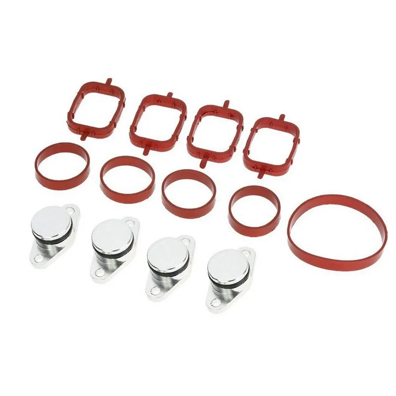 

New Type Sealing Gaskets 4x22MM Manifold Gaskets Swirl Flap Replacements Removal Blanks Sealing Gaskets Car Repair Combination