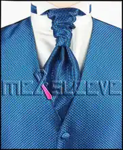 hot sale free shipping small check jade colour wedding dress styles vest ascot tie cufflinks handkerchief