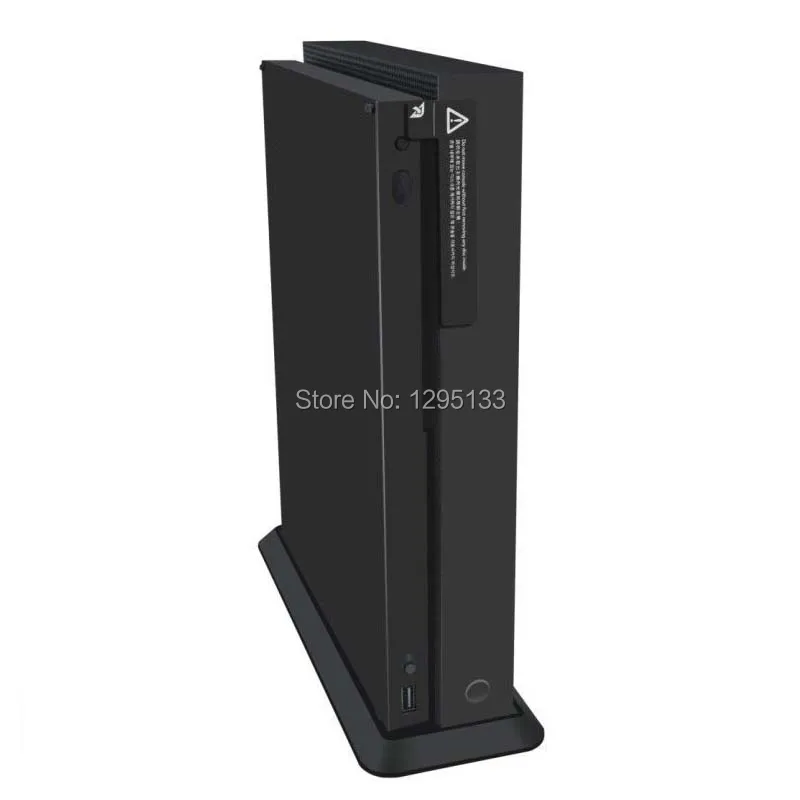 Black Durable Plastic Vertical Stand for Microsoft Xbox One X for Xbox OneX Console (2)