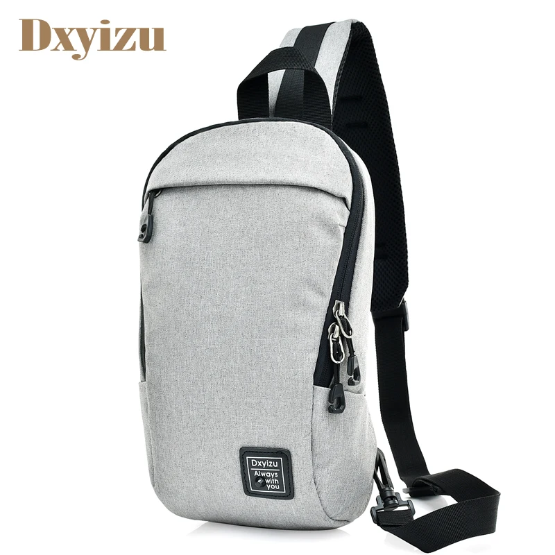 

Nylon Waterproof Small Portable Crossbody Bag Casual Pack Single Shoulder Strap Unisex Messenger Chest Bag Bolsas