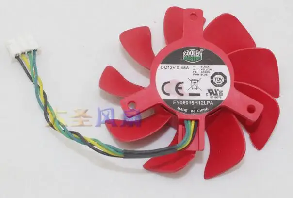 COOLER MASTER FY06015H12LPA 12V 0.45A 4 line graphics card cooling fan | Компьютеры и офис