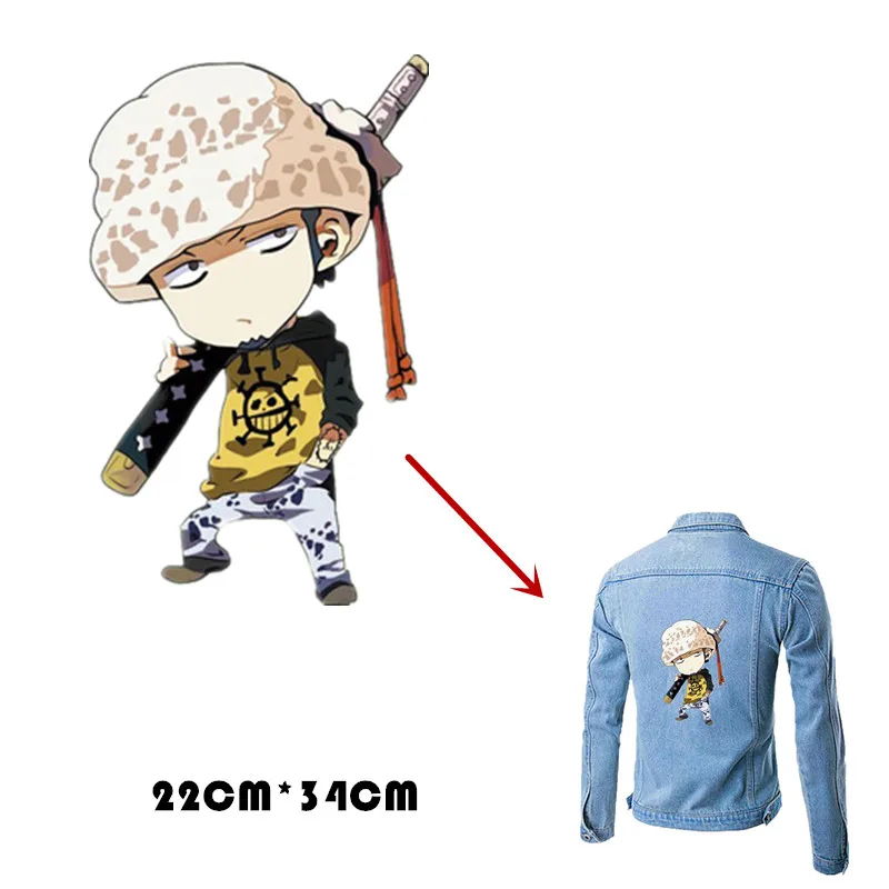 Trafalgar Law Stickers Transfer Thermal Press Pyrography Paper For 