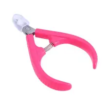 WINOMO Мода кутикула ноготь Искусство нержавеющей стали Маникюрные щипчики Маникюр Резак(розовый