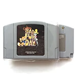 

SONGFINN 64 bit PAL Version Video Game Cartridge Console Conker's Bad Fur Day English Language