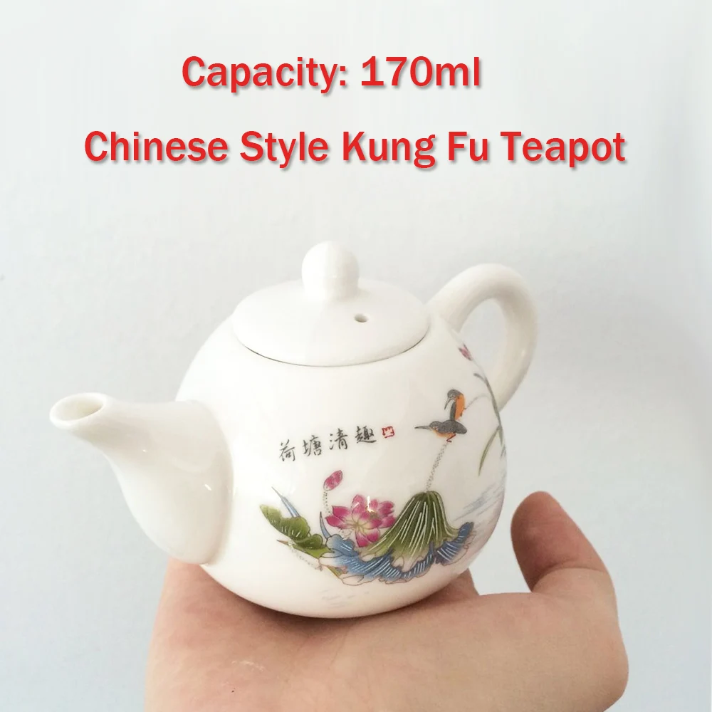 Generic Teapots Tea Pot White Kettle Kung Fu Teaset Tea Cups Jumia