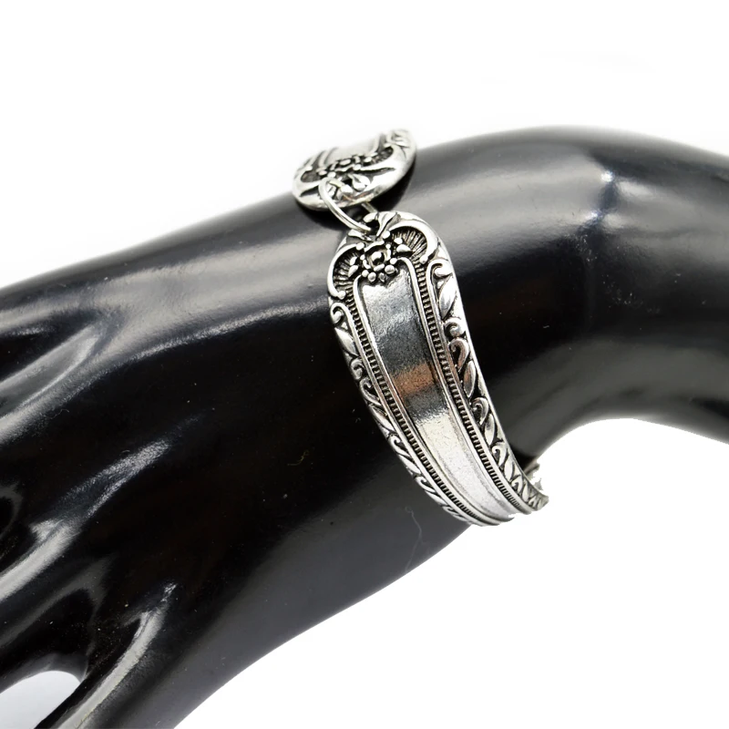 

50pcs Women Spoon Bracelet Bangle Jewelry Handmade Designer Flower Bracelet For A Gift