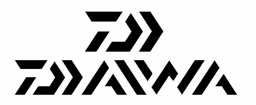 

4Pcs Daiwa Sticker Decal set of 4 Fishing Bass window sticker 20cm