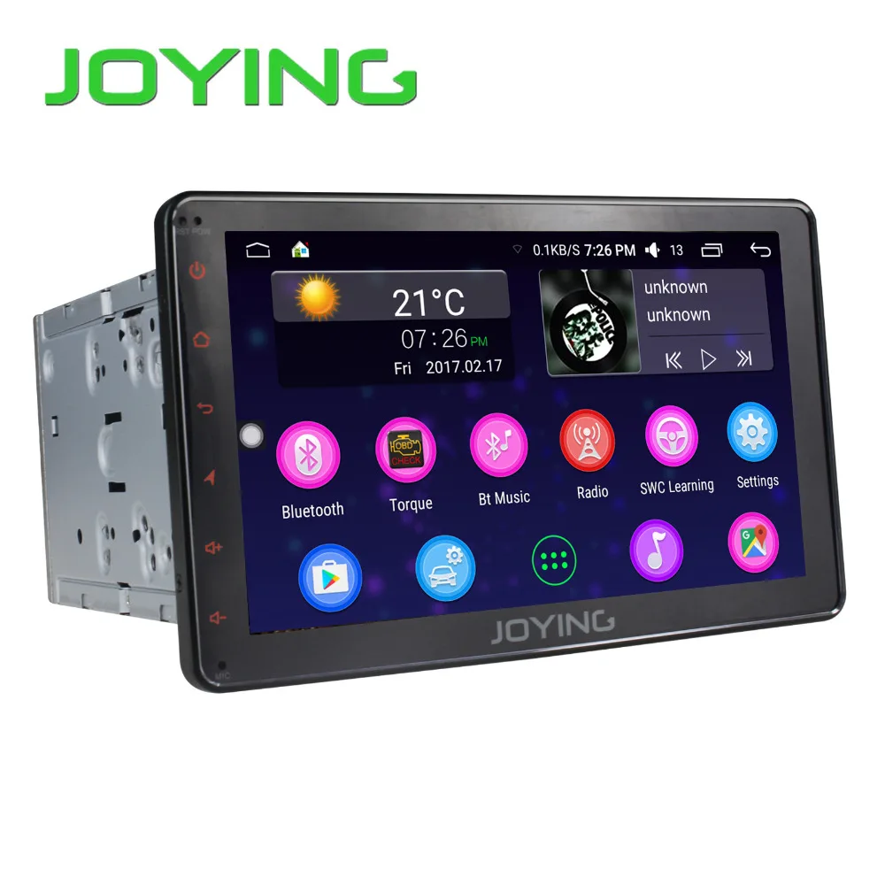 JOYING 2 Din 8'' Android 6.0 DVD GPS Navigator HD HU Display Radio ...