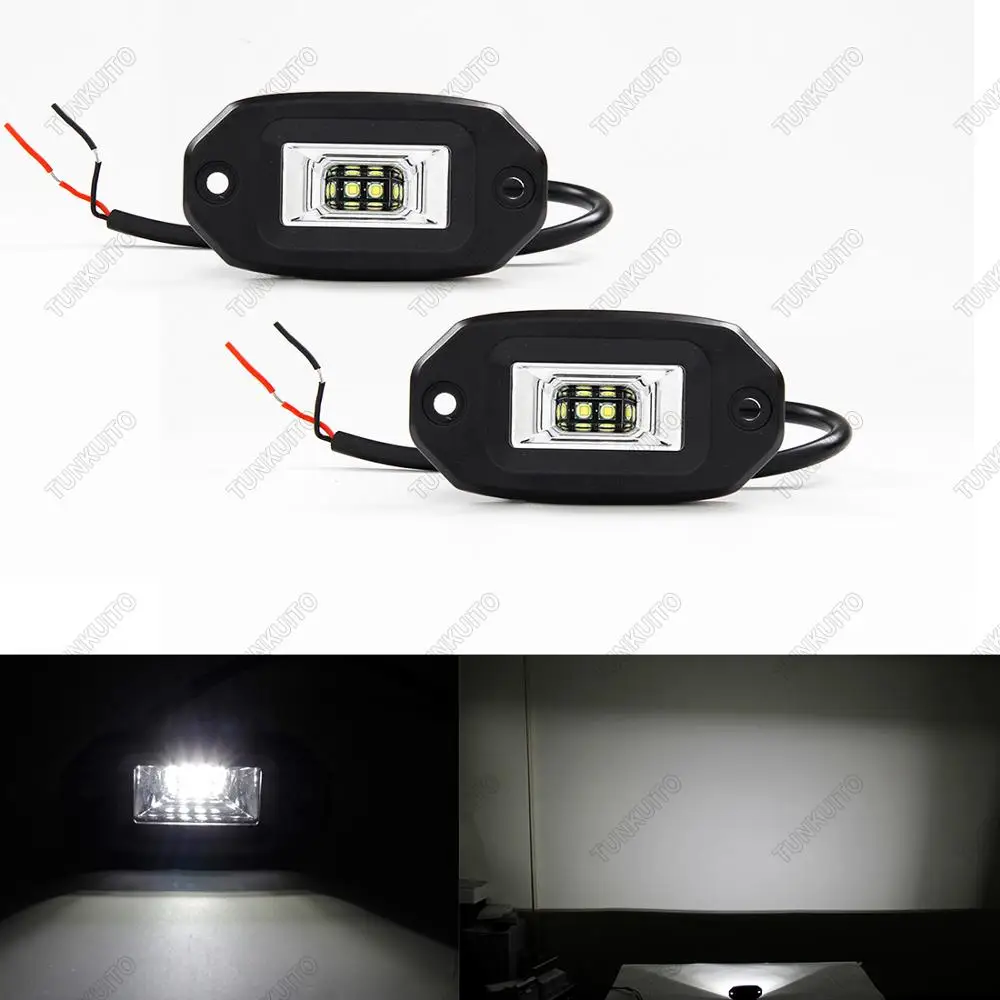 

20W Work Light Flood Beam Led Worklight 6000K 24V 12V IP67 for Offroad SUV ATV 4WD 4X4 Driving Fog Lamp