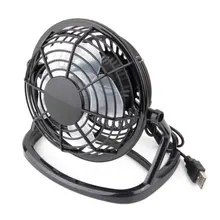 Car Portable DC 5V Small USB 4 Blades Cooler Cooling Fan USB Mini Fans Operation Super Mute Silent PC