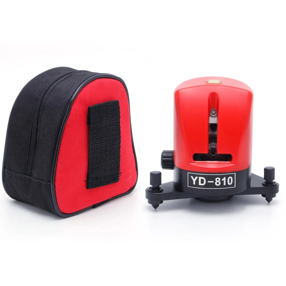 

YD-810 2 Cross Red Line Laser Level Self-leveling Horizontal Vertical Measuring Optical Instruments Laser Levels