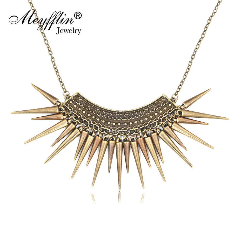 

Colar Vintage Feminino 2019 Maxi Statement Necklaces & Pendants Collier Femme Jewelry Collar Fashion for Women Boho Accessories