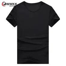 WWKK качественная летняя повседневная парная походная рубашка для мужчин и женщин, топы с круглым вырезом, дышащие легкие быстросохнущие одноцветные футболки для кемпинга