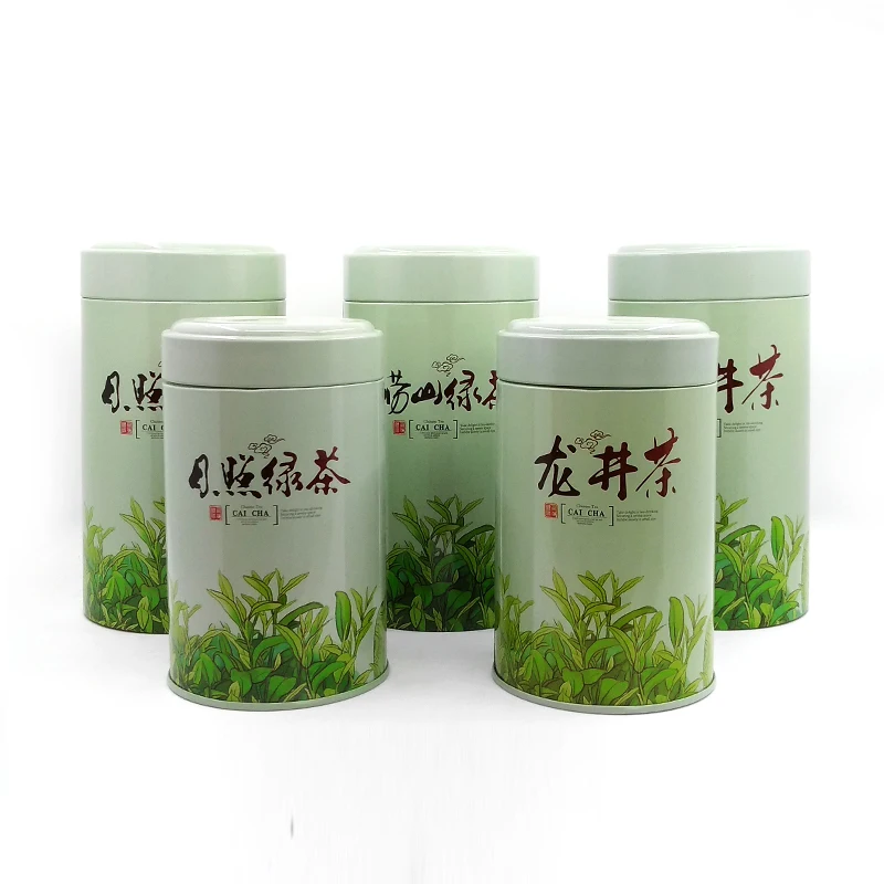 

Xin Jia Yi Packaging Decorative Tin Box Round Tea Leaf Wholesale Coffee Capacity 250ml Metal Cans